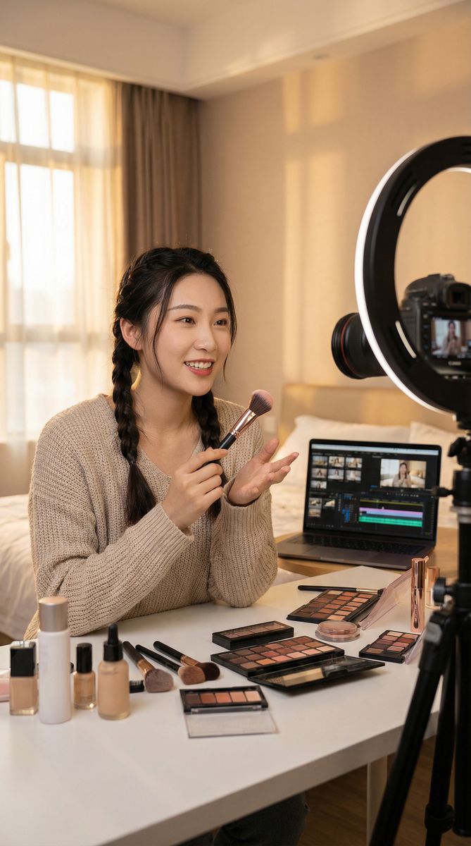 哔咔漫画美妆视频教程